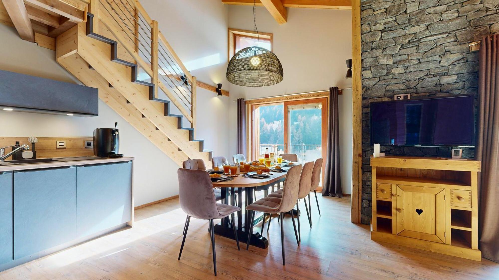Chalet Grand Croix - Haut Standing - 8, 10 Pers Lanslebourg-Mont-Cenis Eksteriør billede